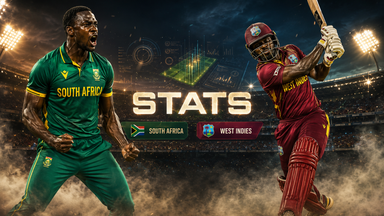 South Africa National Cricket Team Vs West Indies Cricket Team Stats