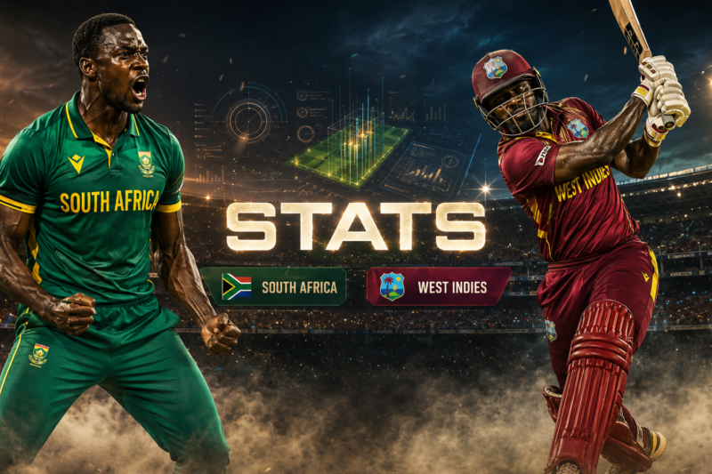 South Africa National Cricket Team Vs West Indies Cricket Team Stats