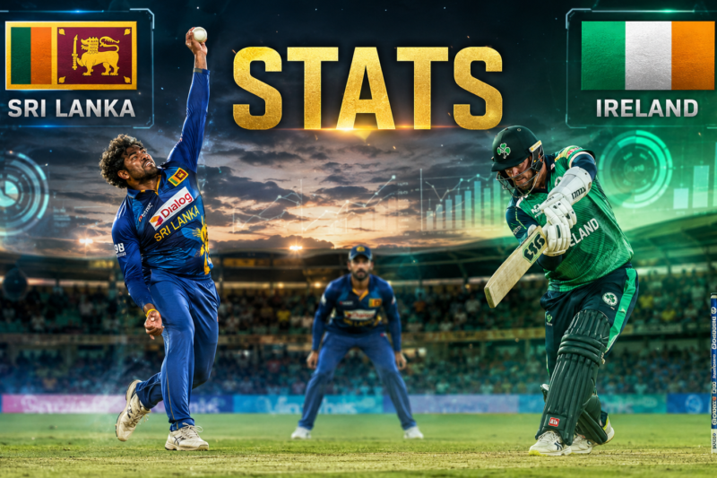 Sri Lanka National Cricket Team Vs Ireland Cricket Team Stats
