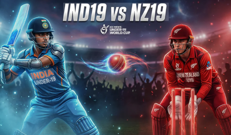 India National Under-19 Cricket Team Vs New Zealand National Under-19 Cricket Team Stats