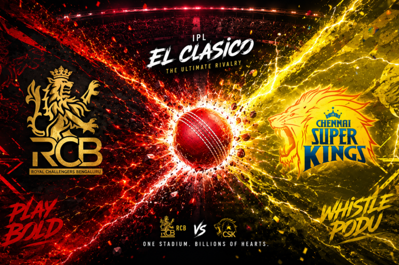 Royal Challengers Bengaluru Vs Chennai Super Kings Timeline: From 2008 to Latest IPL Battles